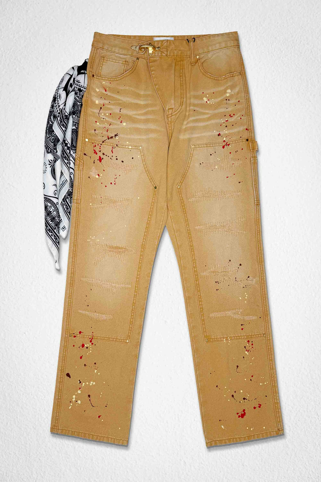 PANTALONES DE TRABAJO IGNÍFUGOS DE LONA