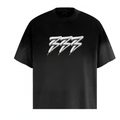 BLACK LACES T SHIRT